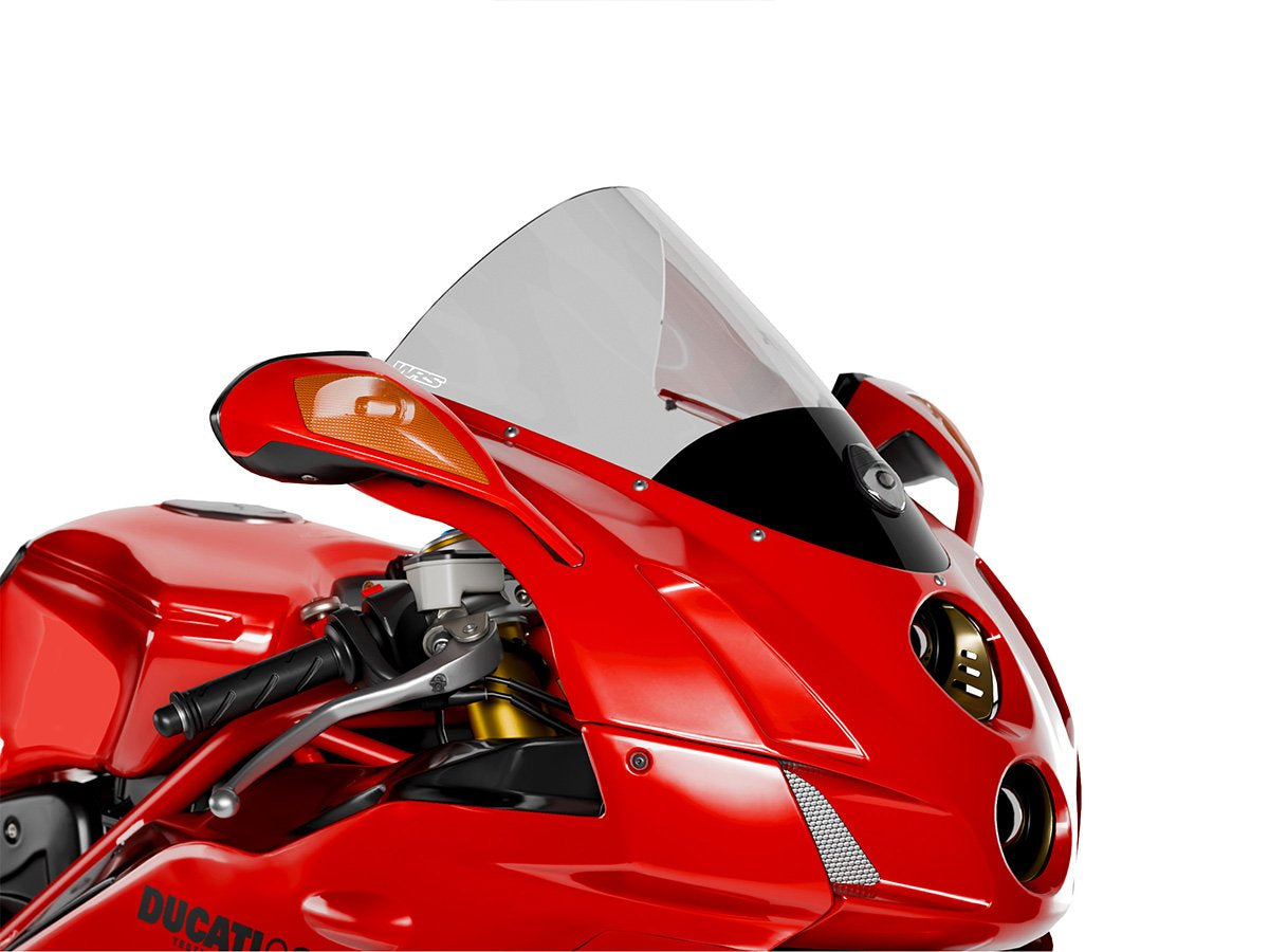 WRS Race Windscreen Ducati 749 / 999 / S / R / Dark / Xerox 2005-2006 With Parking Light