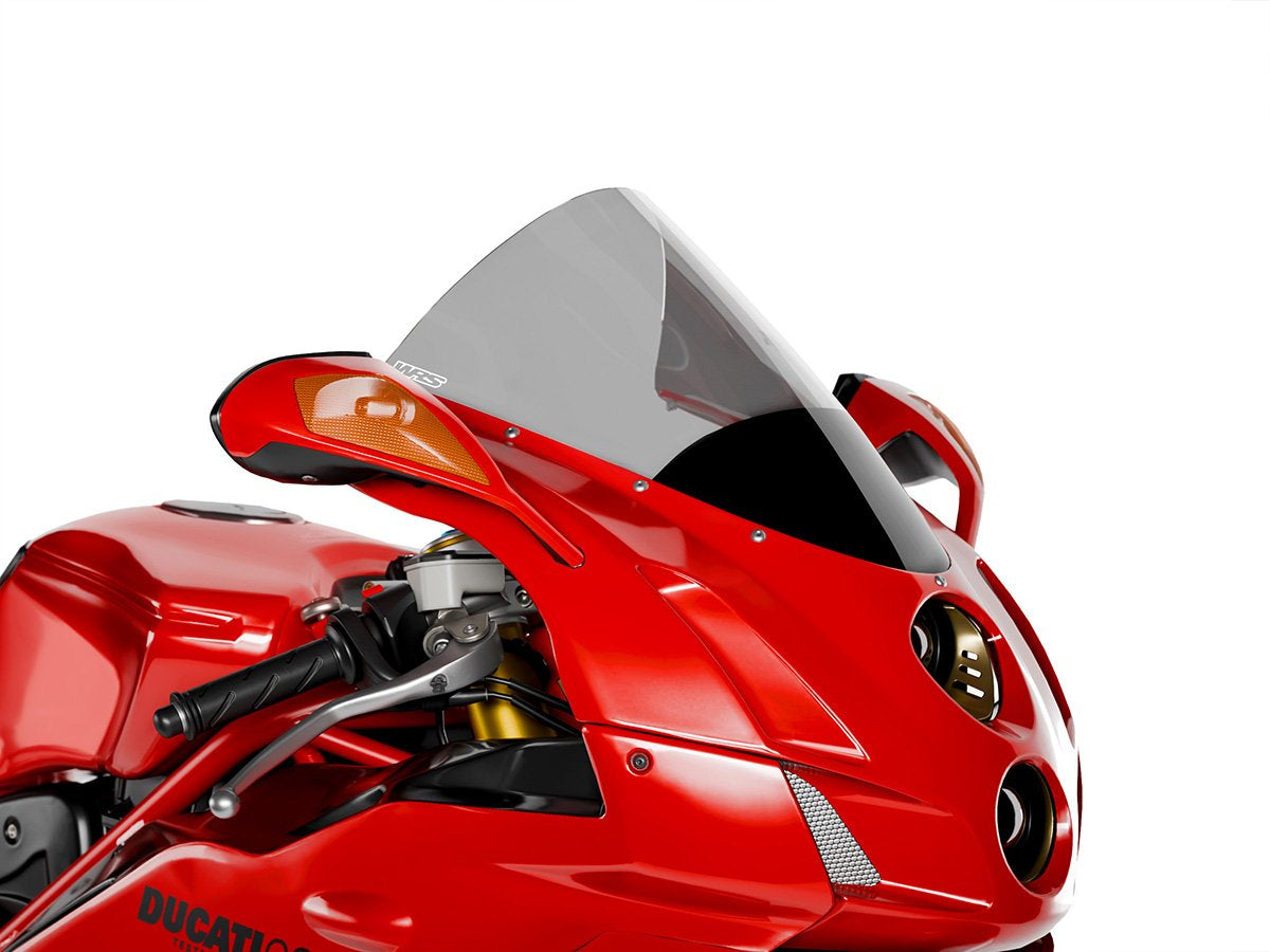 WRS Race Windscreen Ducati 749 / 999 / S / R / Dark / Xerox 2005-2006 W/O Parking Light